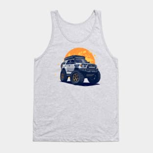 SUV Offroad Artwork Tank Top